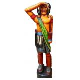 Wood 59in salute Indian