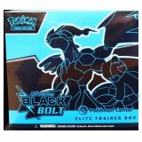 Sealed Pokemon Center ETB Black Bolt card set
