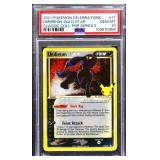 Grade GM 2021 Pokemon Umbreon Gold Star card