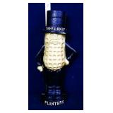 Cast iron 7.5in Mr Peanut figural bank