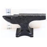 Cast iron miniature 5.5in wide Colt anvil