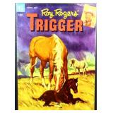Vntg Roy Rogers Trigger #8 comic