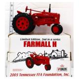 Die cast 1/16 2003 TN FFA Farmall H tractor in box