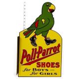 Metal 13.5x23.5 Poll-Parrot Shoes flange sign