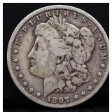 1897O Morgan silver dollar