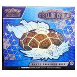 Sealed Pokemon ETB Stellar Crown card set