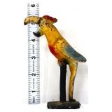 Vntg cast iron 5in parrot bottle opener