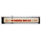 Vntg 23.5x5 Wonder Bread door push