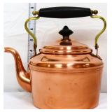 Vintage copper Jos Hetnrichs tea kettle