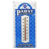 Vntg metal 9.25x20.5 Pabst Beer thermometer