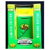 Metal John Deere mailbox bank in box see pics