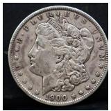 1900O Morgan silver dollar