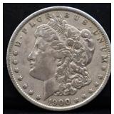 1900O Morgan silver dollar