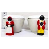 Americana cream/sugar set