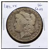 1882 Carson City Morgan silver dollar