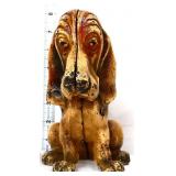 Vntg cast iron 7in bloodhound doorstop