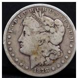1878S Morgan silver dollar