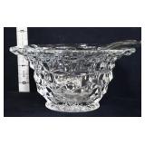 Fostoria mayo dish w/ spoon