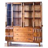 MCM 2 piece china cabinet