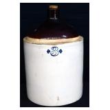 Vintage 3gal stone whiskey jug, see photos