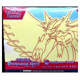 Sealed Pokemon Center ETB Paradox Rift set