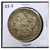 1903S Morgan silver dollar
