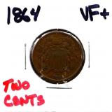 1864 2 cent piece