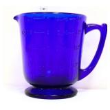 Cobalt glass 4 cup measurer