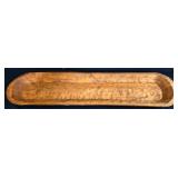 Wood 45x11.5 dough bowl NO SHIPPING