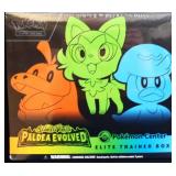 Sealed Pokemon Center ETB Paldea Evolved card set