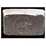 2oz poured silver bar