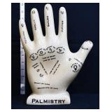 12in palmistry hand