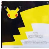 Sealed Pokemon Center ETB Celebrations card set