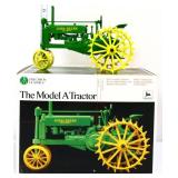 Diecast Precision John Deere Model A tractor w box