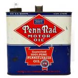 Vntg 6 quart Penn Rad Motor OIl can