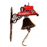 Cast iron Farmall tractor bell