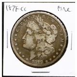 1878 Carson City Morgan silver dollar