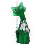 Fenton 11in green satin alley cat Rosso Exclusive