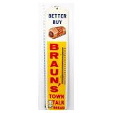 Vntg metal 8.5x38.5 Braun