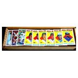 1988 Topps baseball card box with contents