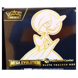 Sealed Pokemon Center ETB Mega Evolution card set