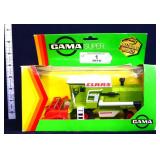 Gama Claas Dominator tractor in box
