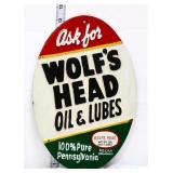 Cast iron 7.75x11.5 Wolf