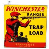 Porcelain 10.25x10 Winchester Ranger sign