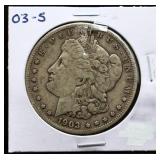 1903S Morgan silver dollar