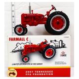 Diecast 1/16 2007 TN FFA Farmall C tractor in box