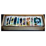 1988 Fleer baseball card box with contents
