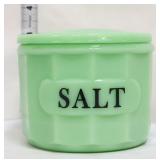 Jadeite salt jar