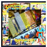 Superman Leaps tin wind up toy in org box