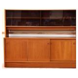 Danish Clausen & Son 2 pc teak hutch see pics